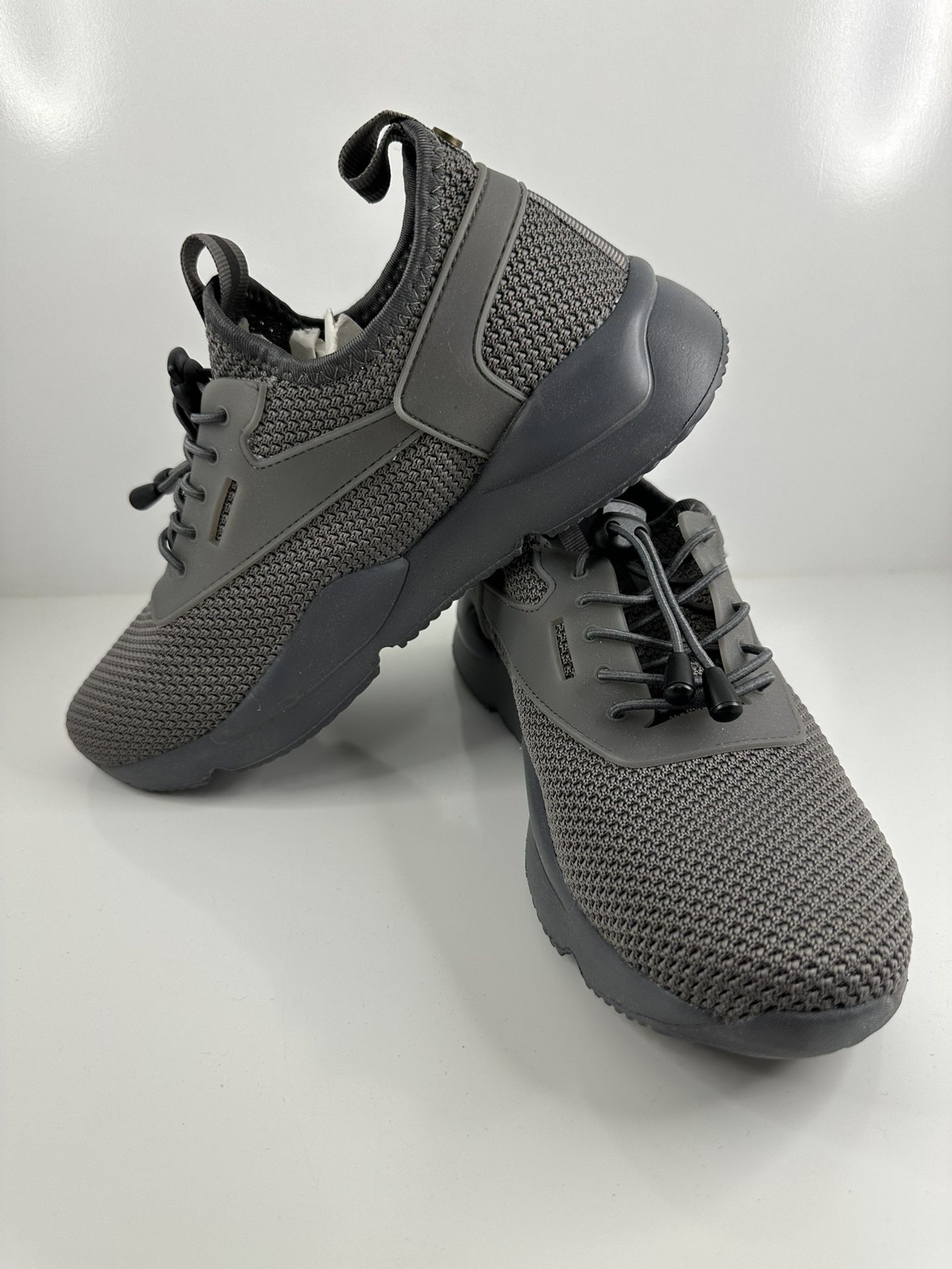 New Madden M-Grifon Men's Knit/Mesh Slip-On Sneakers - Graphite (US 8.5)