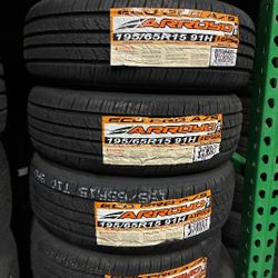 195/65/15 Arroyo Tires Installed And Balanced 