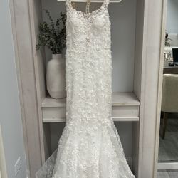 Wedding Dress With Veil + Headband 
