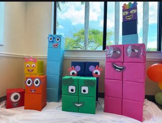 Number Blocks Numberblocks Birthday Decor