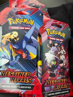Pokemon destined rivals single packs