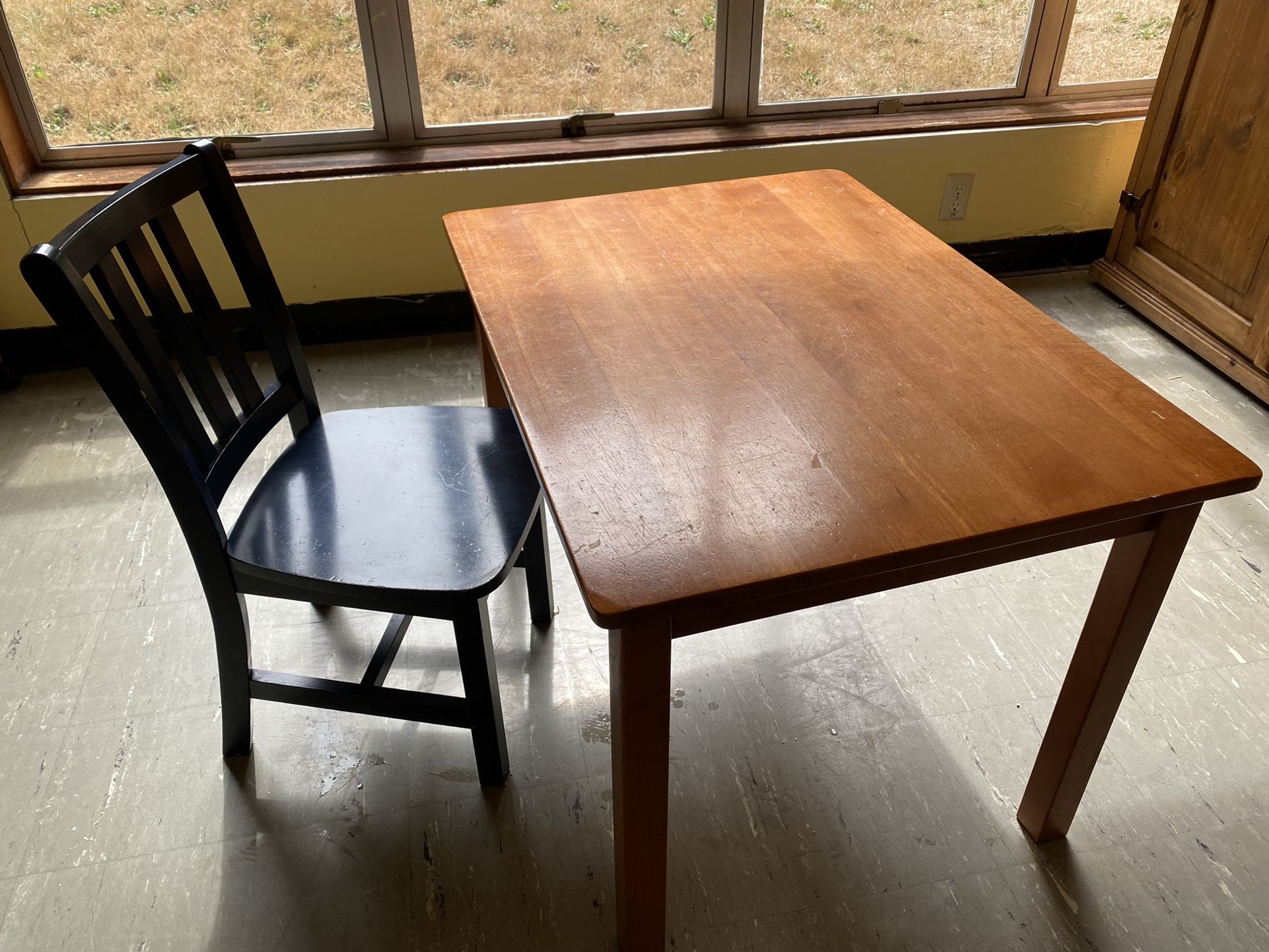 Child’s Study Table & Chairs