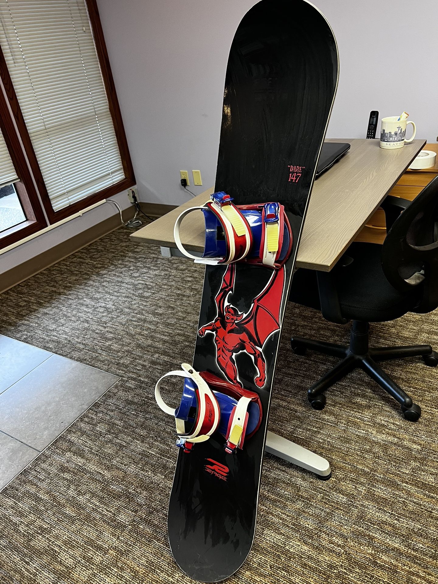 A complete Setup Snowboard + Boots + Bindings, You’re All Set for Sale