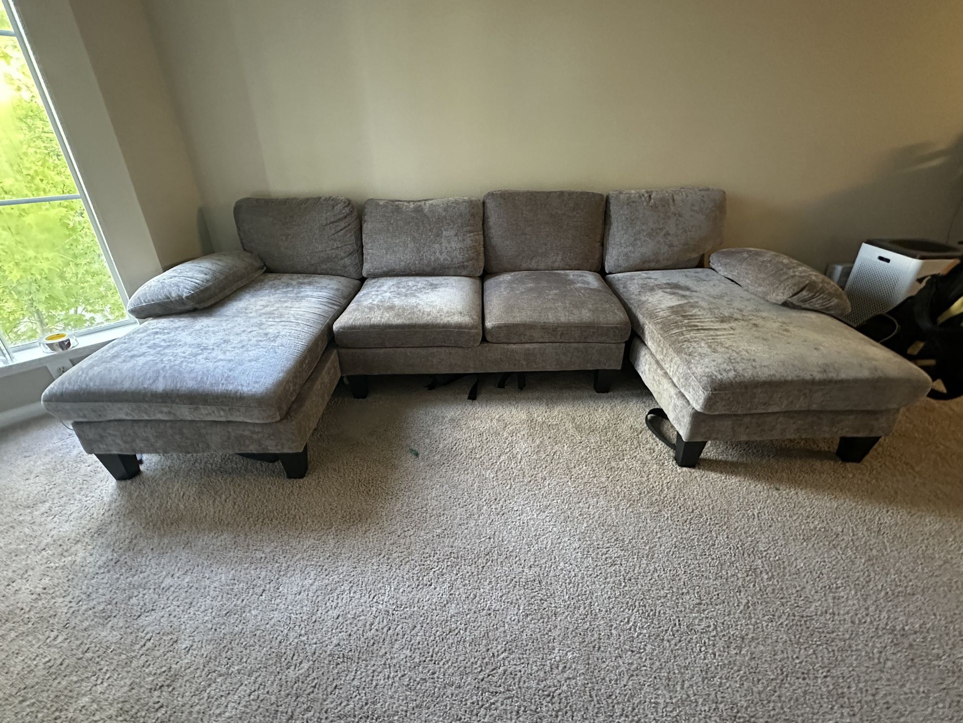 Gray Sectional Sofa