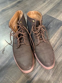 Mens Report R2 Lawrence lace up casual dress boots sz 9.5