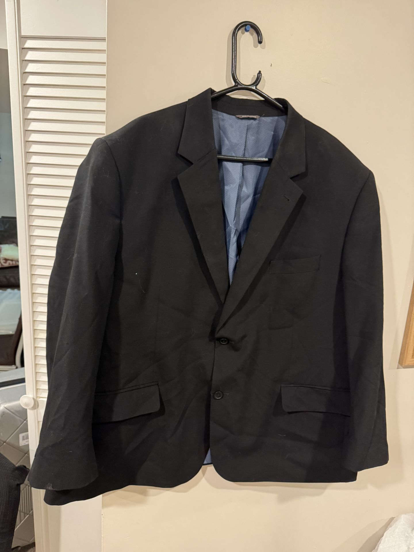OAK HILL SUIT JACKET from DXL- SIZE 52R In Black