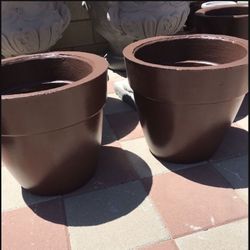 New Flower Pots Made Out Of Cement Perfect Gift 