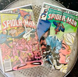 MARVEL COMICS — “PETER PARKER THE SPECTACULAR SPIDER-MAN #69 & #82”