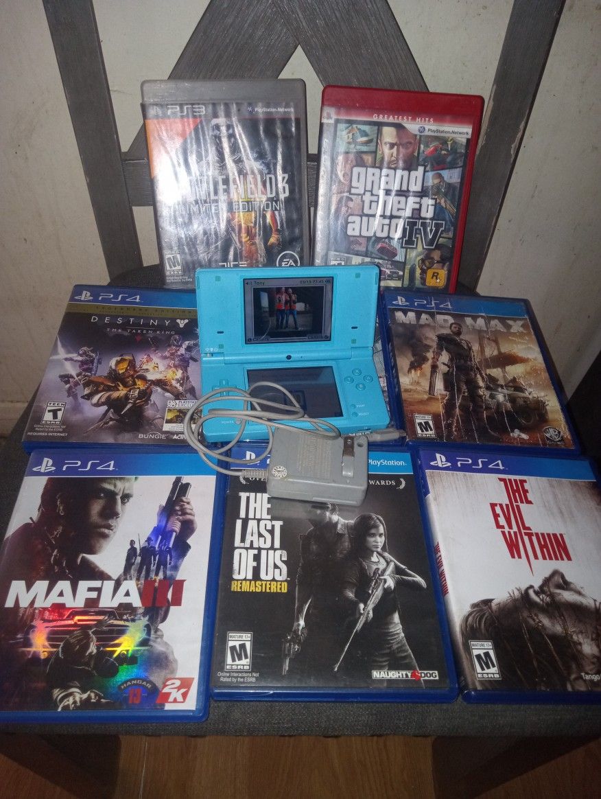 Nintendo DS And Ps Games