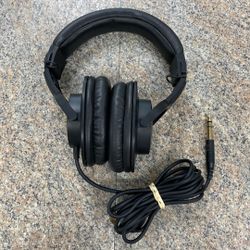 Audio Technica ATH-M20x Studio Monitor Headphones Black