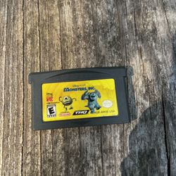 Game Boy Advance - Monsters Inc.