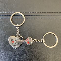Two Love Keychains