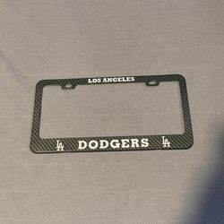 Dodger license plate cover 