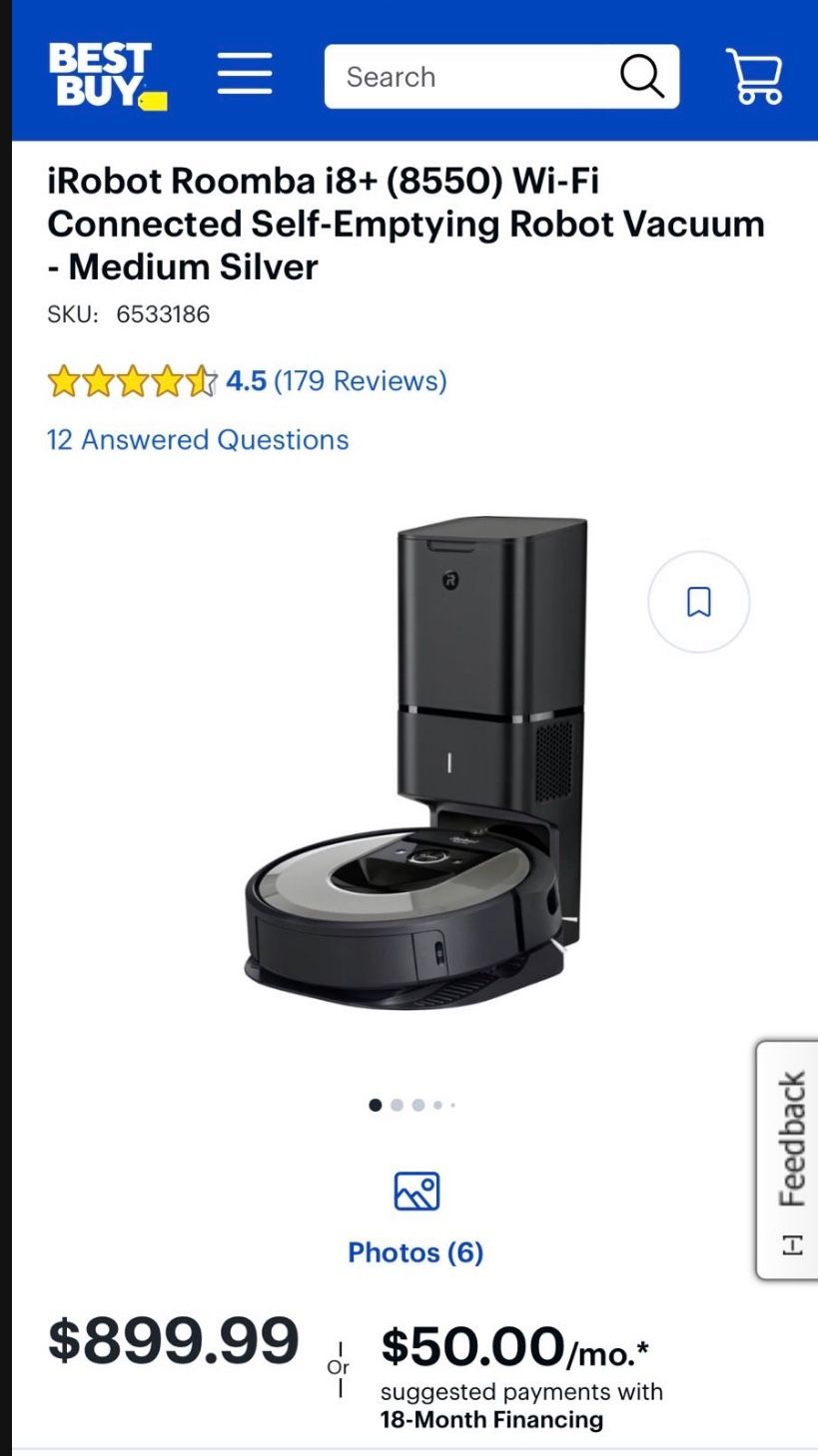 iRobot Roomba i8+