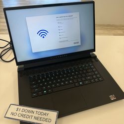 2022 Alienware M17 R5 17.3 Inch FHD 480Hz GAMING LAPTOP RTX 3080 - 90 Day Warranty - Payments Available With $1 Down 