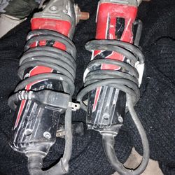 2 Milwaukee Grinders 