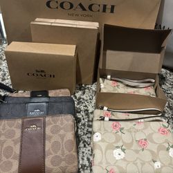 Coach Wrist Wallet Only EACH 