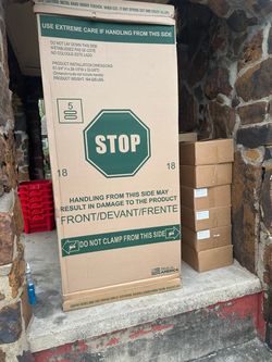 G E  Stainless steel refrigerator