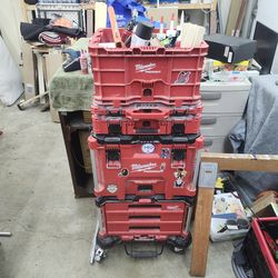 Milwaukee Packout System with Tools
