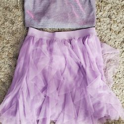 Kids Skirt And Top