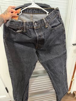 Levi's Dark Gray Denim Jeans