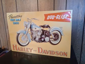 HARLEY DAVIDSON METAL PLACK