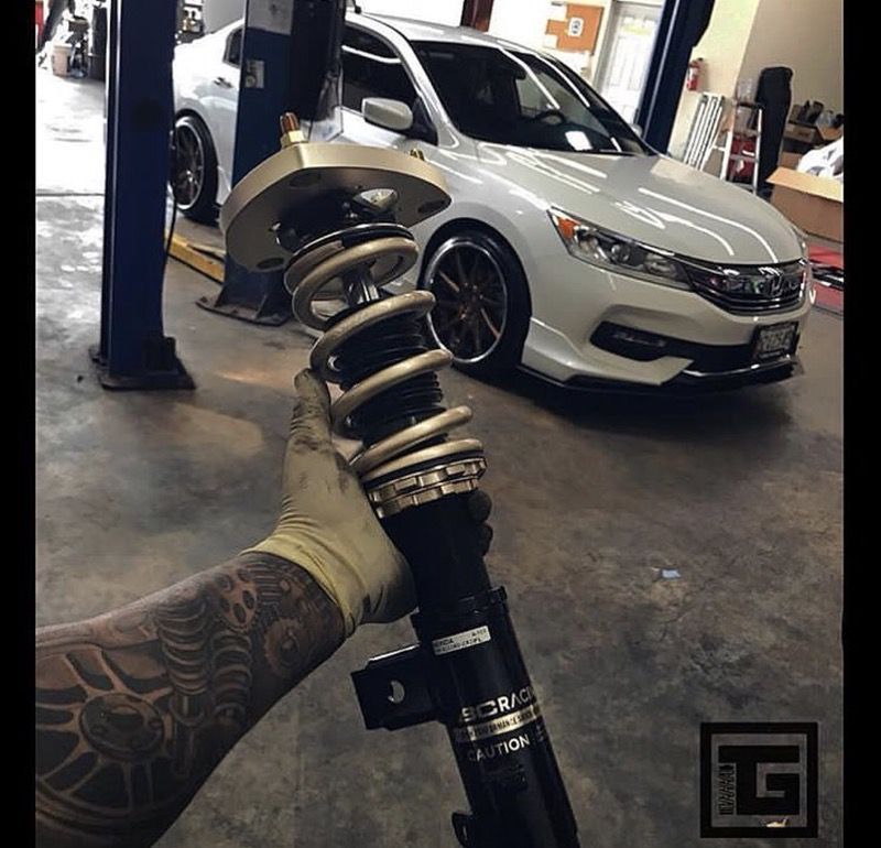 Bc coilovers for Honda Accord