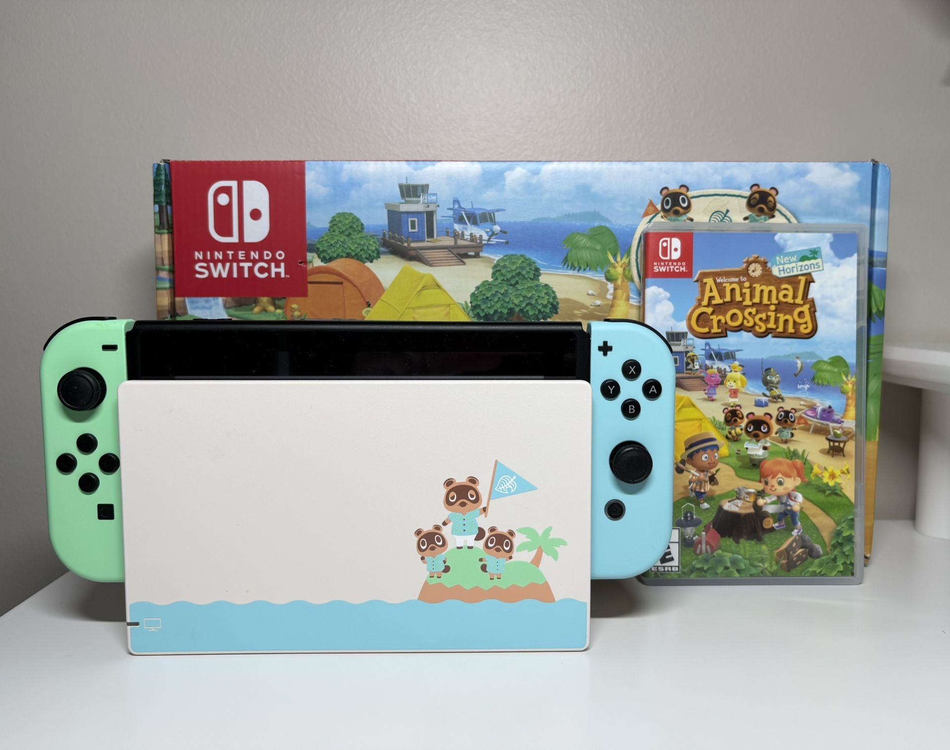 Nintendo Switch 1 - Animal crossing Edition