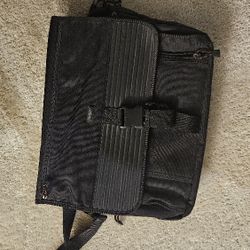 Black Messenger Laptop Bag