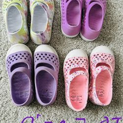 Toddler Girls Rubber Slip On Sandals