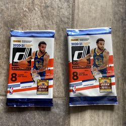 2020-2021 Panini Donruss Basketball Cello FAT PACK 