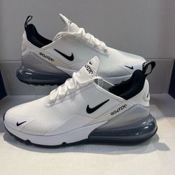 NIKE AIR MAX 270 GOLF “WHITE BLACK”