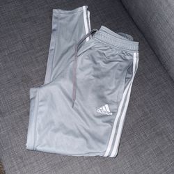 Grey Adidas Joggers - Men’s Large