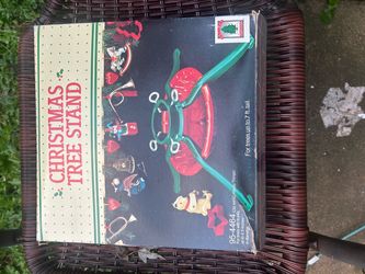 Vintage  Holiday Traditions Christmas Tree Stand