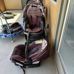 Graco Car Seat With stroller Click Connect 