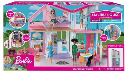 Barbie Malibu house