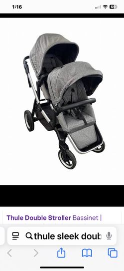 Thule sleek Double stroller