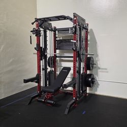 NEW Vesta Pro Series 3in1 Squat Rack | Functional Trainer | 45lbs Smith Machine | Pulley System | FREE DELIVERY🚚