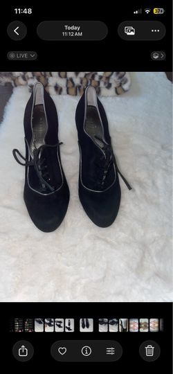 Black heels
