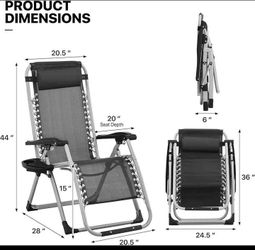 Gravity lounge chair