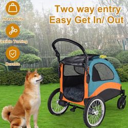 Extra Large Dog  Stroller Up To 120lbs