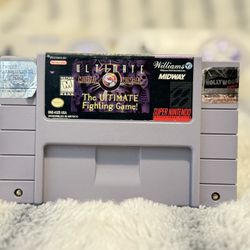 Ultimate Mortal Combat SNES Game