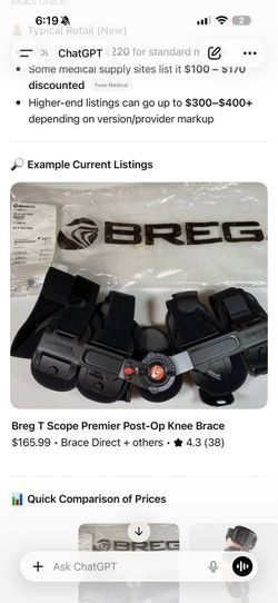 2 leg braces