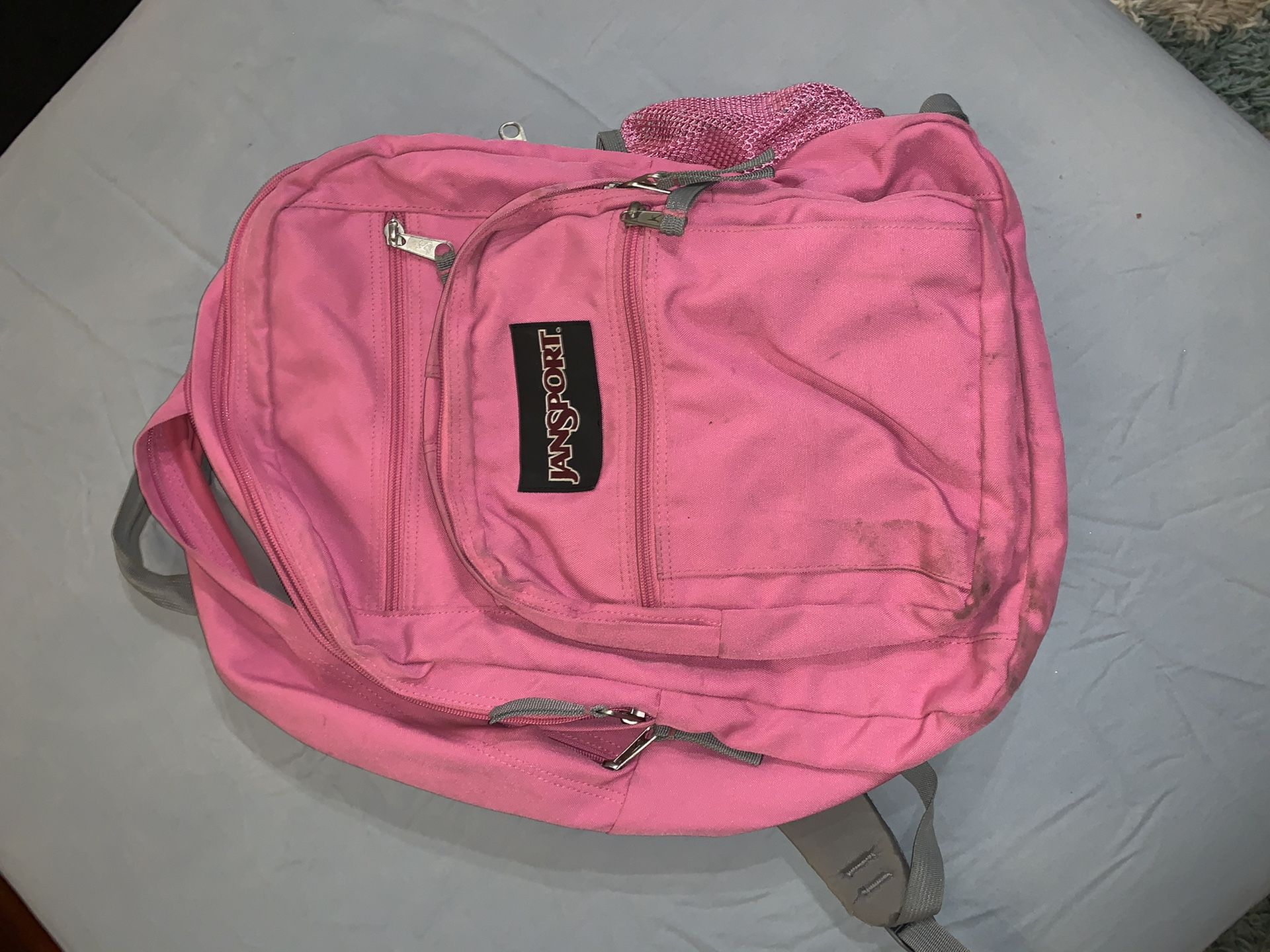 Pink Jansport Backpack