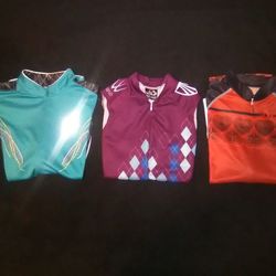 Cycling Jersey. Womens Medium M. Primal wear, Pearl Izumi, Pactimo, Trek. Road bike Bicycle Jerseys LOT