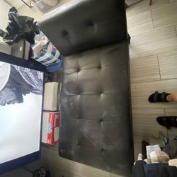 mainstay black couch