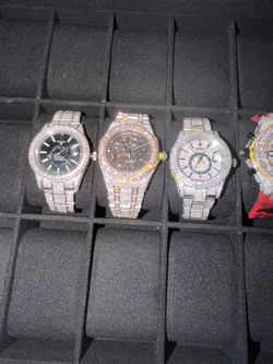 💎 Fully Bust Down VVS Moissanite Timepiece 💎