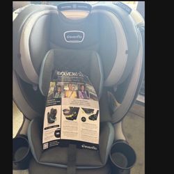 Like new Evenflo® Revolve360™ Slim 2-in-1 Rotational Car Seat with Quick Clean Cover!used 1 time in second car in box  $250firm pick up only east Palm