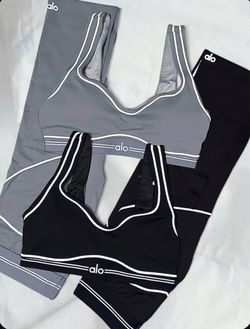 Alo Airbrush Heart Throb Set | Black, Grey, Pink