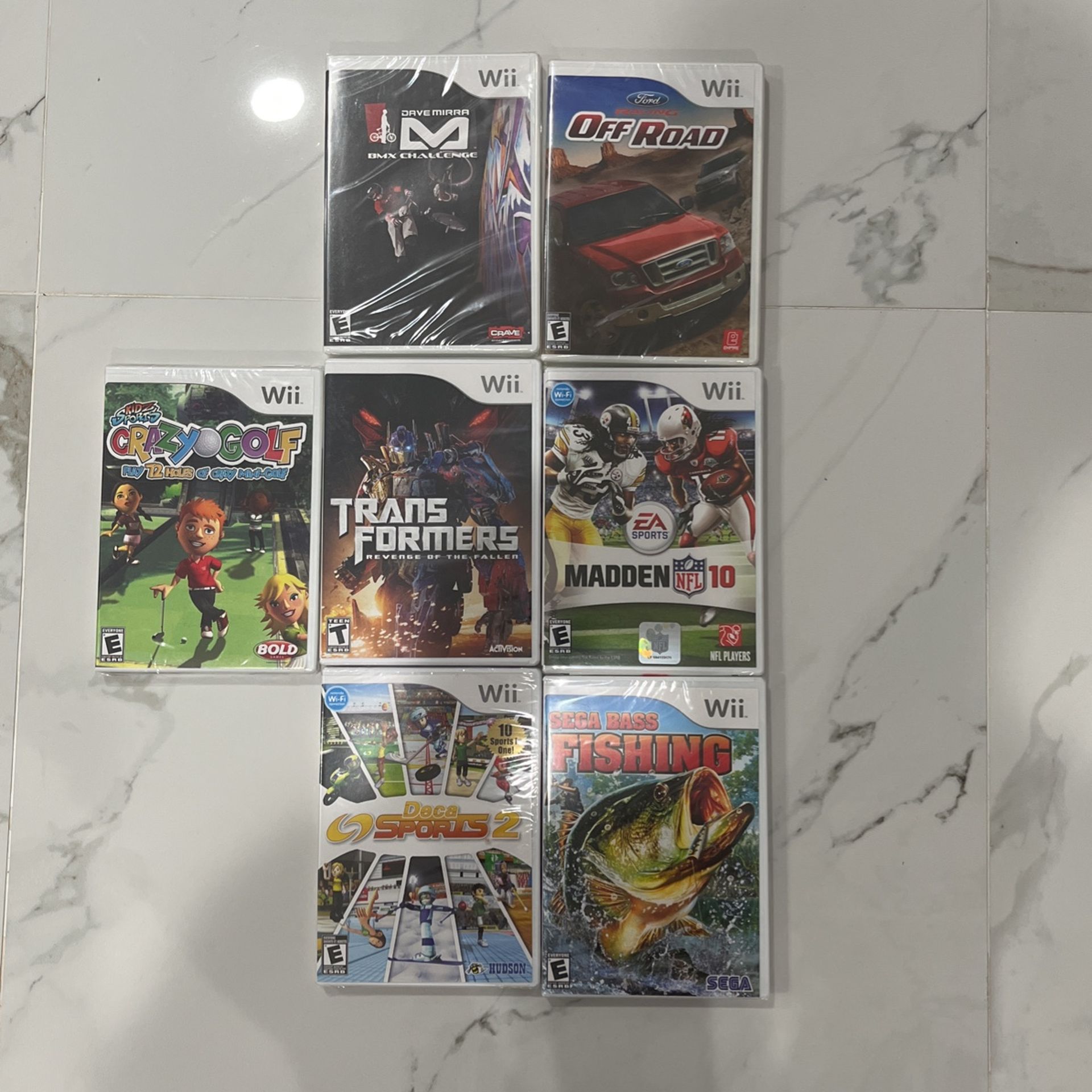 Wii Nintendo Games